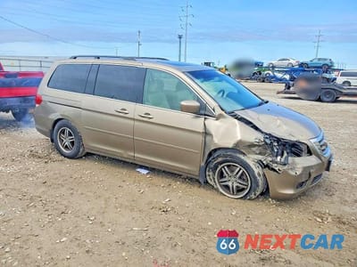 Czwarte zdjęcie samochodu z boku: 2008 HONDA ODYSSEY TOURING VIN:5FNRL38868B016985 - miniatura