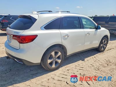 Trzecie zdjęcie samochodu z tyłu: 2015 ACURA MDX VIN:5FRYD3H29FB010730 - miniatura