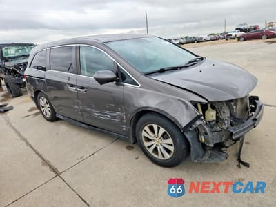 Czwarte zdjęcie samochodu z boku: 2016 HONDA ODYSSEY EXL VIN:5FNRL5H66GB027591 - miniatura