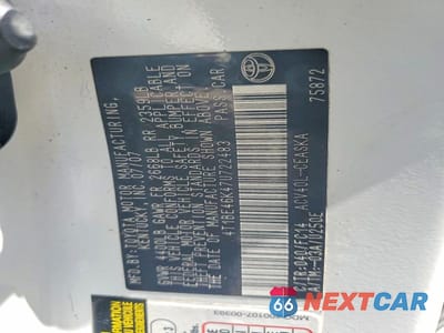 Zdjęcie 12 z 12 samochodu: 2007 TOYOTA CAMRY SE VIN:4T1BE46K47U722483 - miniatura