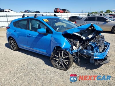 Czwarte zdjęcie samochodu z boku: 2024 SUBARU IMPREZA SPORT VIN:JF1GUAFC5R8913657 - miniatura