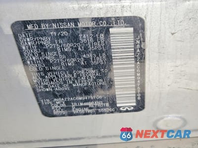 Zdjęcie 13 z 13 samochodu: 2021 INFINITI QX80 LUXE VIN:JN8AZ2AC6M9475706 - miniatura
