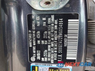 Zdjęcie 12 z 12 samochodu: 2021 KIA K5 LXS VIN:5XXG14J28MG054864 - miniatura