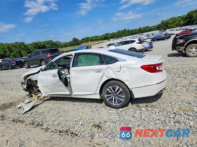 Drugie zdjęcie samochodu z przodu: 2019 HONDA ACCORD TOURING HYBRID VIN:1HGCV3F93KA003267 - miniatura