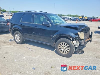 Czwarte zdjęcie samochodu z boku: 2010 MERCURY MARINER PREMIER VIN:4M2CN9HG3AKJ09024 - miniatura