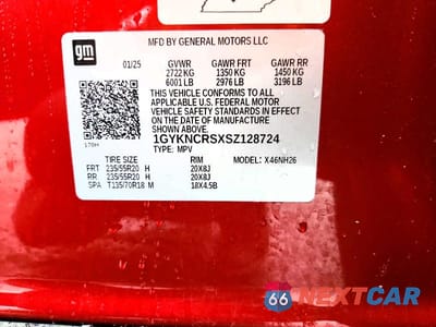Zdjęcie 14 z 14 samochodu: 2025 CADILLAC XT5 PREMIUM LUXURY VIN:1GYKNCRSXSZ128724 - miniatura