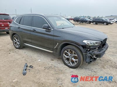 Czwarte zdjęcie samochodu z boku: 2023 BMW X3 XDRIVE30I VIN:5UX53DP09P9S17223 - miniatura