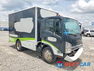 Czwarte zdjęcie samochodu z boku: 2012 ISUZU NPR HD BOX TRUCK VIN:54DC4W1B6CS803694 - miniatura