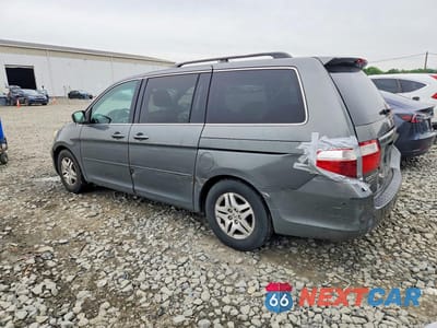 Drugie zdjęcie samochodu z przodu: 2007 HONDA ODYSSEY EX VIN:5FNRL38487B436422 - miniatura