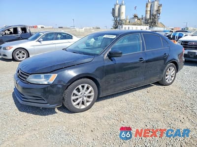 2015 VOLKSWAGEN JETTA SE 3VWD17AJ5FM260962 - główne zdjęcie licytacji z USA - miniatura