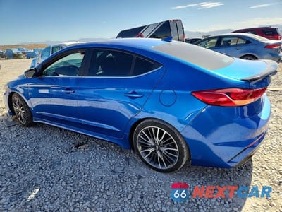 Drugie zdjęcie samochodu z przodu: 2018 HYUNDAI ELANTRA SPORT VIN:KMHD04LB2JU684996 - miniatura