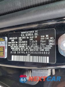 Zdjęcie 13 z 13 samochodu: 2025 KIA SORENTO S VIN:5XYRL4JC8SG384802 - miniatura