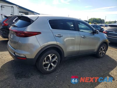 Trzecie zdjęcie samochodu z tyłu: 2020 KIA SPORTAGE LX VIN:KNDPM3AC7L7786310 - miniatura