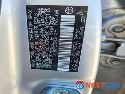 Zdjęcie 13 z 13 samochodu: 2009 TOYOTA YARIS BASE VIN:JTDBT903591311235 - miniatura