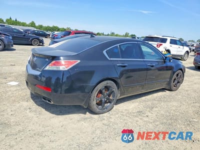 Trzecie zdjęcie samochodu z tyłu: 2010 ACURA TL VIN:19UUA9F50AA007758 - miniatura