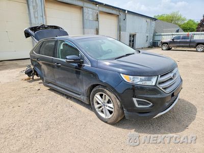 Czwarte zdjęcie samochodu z boku: 2017 FORD EDGE SEL VIN:2FMPK3J99HBC54173 - miniatura
