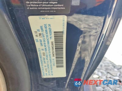 Zdjęcie 12 z 12 samochodu: 2004 VOLKSWAGEN NEW BEETLE GLS VIN:3VWCD31YX4M316691 - miniatura