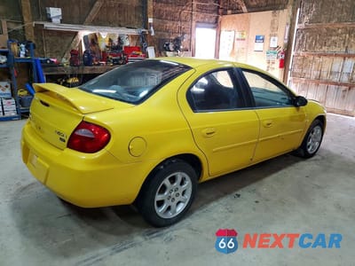 Trzecie zdjęcie samochodu z tyłu: 2003 DODGE NEON SXT VIN:1B3ES56C93D258482 - miniatura