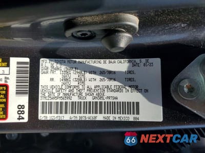 Zdjęcie 12 z 12 samochodu: 2023 TOYOTA TACOMA TRD OFF-ROAD VIN:3TMCZ5AN5PM565992 - miniatura