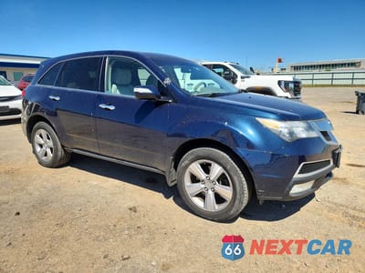 Czwarte zdjęcie samochodu z boku: 2012 ACURA MDX TECHNOLOGY VIN:2HNYD2H30CH534563 - miniatura