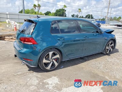 Trzecie zdjęcie samochodu z tyłu: 2019 VOLKSWAGEN GTI S VIN:3VW6T7AUXKM001987 - miniatura