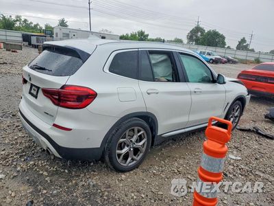 Trzecie zdjęcie samochodu z tyłu: 2021 BMW X3 XDRIVE30I VIN:5UXTY5C04M9E63308 - miniatura