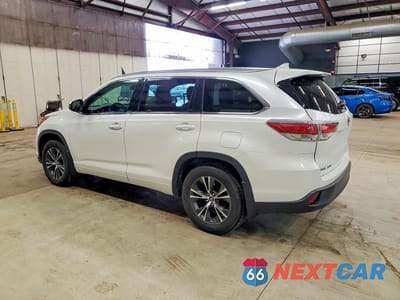 Drugie zdjęcie samochodu z przodu: 2016 TOYOTA HIGHLANDER XLE VIN:5TDJKRFH2GS307242 - miniatura
