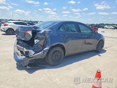 Trzecie zdjęcie samochodu z tyłu: 2016 TOYOTA COROLLA LE VIN:2T1BURHE5GC649262 - miniatura