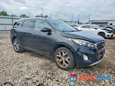 Czwarte zdjęcie samochodu z boku: 2017 KIA SORENTO SX V6 VIN:5XYPKDA54HG338145 - miniatura