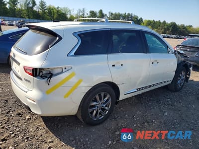 Trzecie zdjęcie samochodu z tyłu: 2015 INFINITI QX60 BASE VIN:5N1AL0MM8FC550557 - miniatura