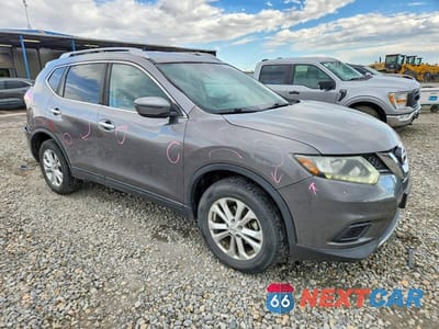 Czwarte zdjęcie samochodu z boku: 2016 NISSAN ROGUE SV VIN:KNMAT2MV8GP707040 - miniatura