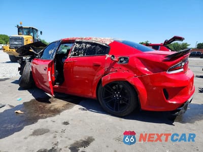 Drugie zdjęcie samochodu z przodu: 2021 DODGE CHARGER SCAT PACK VIN:2C3CDXGJXMH591422 - miniatura