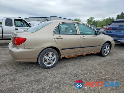 Trzecie zdjęcie samochodu z tyłu: 2005 TOYOTA COROLLA CE VIN:2T1BR32EX5C379952 - miniatura