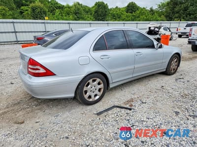 Trzecie zdjęcie samochodu z tyłu: 2006 MERCEDES-BENZ C 280 4MATIC VIN:WDBRF92J06F771305 - miniatura