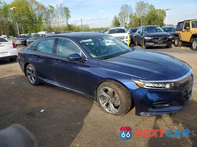 Czwarte zdjęcie samochodu z boku: 2018 HONDA ACCORD EXL VIN:1HGCV1F51JA119034 - miniatura