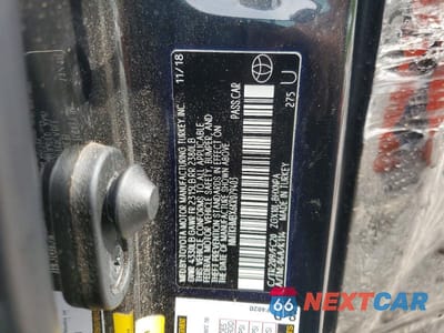 Zdjęcie 12 z 12 samochodu: 2019 TOYOTA C-HR LE VIN:NMTKHMBX6KR079403 - miniatura