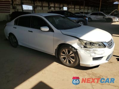Czwarte zdjęcie samochodu z boku: 2013 HONDA ACCORD LX VIN:1HGCR2F3XDA135942 - miniatura