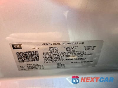 Zdjęcie 13 z 13 samochodu: 2017 CHEVROLET TAHOE K1500 LS VIN:1GNSKAKC6HR399317 - miniatura