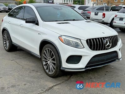Czwarte zdjęcie samochodu z boku: 2017 MERCEDES-BENZ GLE COUPE 43 AMG VIN:4JGED6EB6HA080090 - miniatura