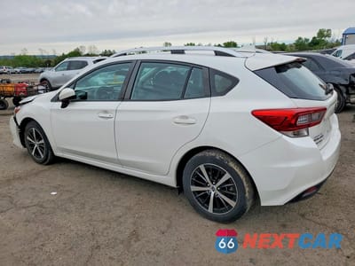 Drugie zdjęcie samochodu z przodu: 2022 SUBARU IMPREZA PREMIUM VIN:4S3GTAD60N3716994 - miniatura