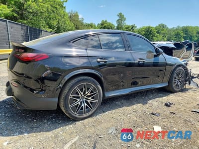 Trzecie zdjęcie samochodu z tyłu: 2025 MERCEDES-BENZ GLC COUPE 63 AMG S E PERFORMANCE VIN:W1NKJ8ABXSF289949 - miniatura