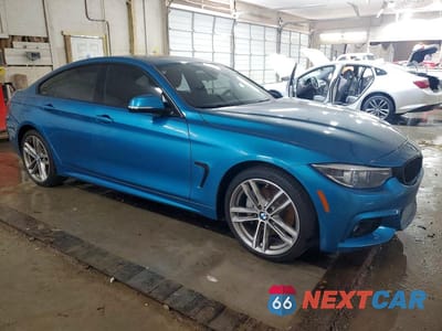 Czwarte zdjęcie samochodu z boku: 2019 BMW 430XI GRAN COUPE VIN:WBA4J3C5XKBL07512 - miniatura