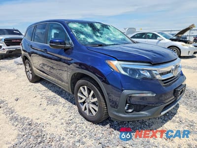 Czwarte zdjęcie samochodu z boku: 2020 HONDA PILOT EXL VIN:5FNYF6H52LB035455 - miniatura