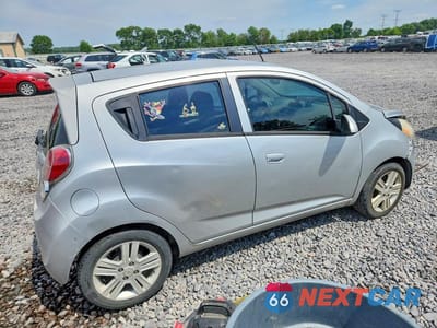 Trzecie zdjęcie samochodu z tyłu: 2013 CHEVROLET SPARK LS VIN:KL8CB6S92DC617113 - miniatura