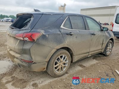 Trzecie zdjęcie samochodu z tyłu: 2022 CHEVROLET EQUINOX LT VIN:3GNAXKEV0NL113660 - miniatura