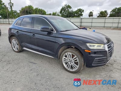 Czwarte zdjęcie samochodu z boku: 2018 AUDI Q5 VIN:WA1BNAFY9J2002200 - miniatura