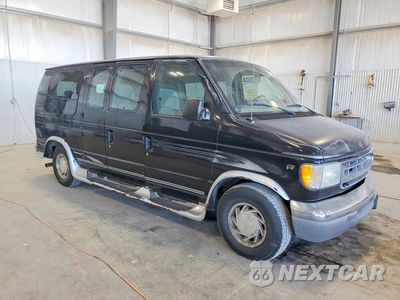 Czwarte zdjęcie samochodu z boku: 2000 FORD ECONOLINE E150 VAN VIN:1FDRE14L0YHA85935 - miniatura