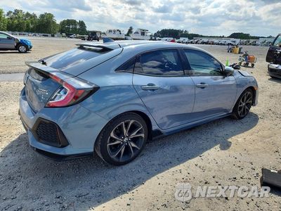 Trzecie zdjęcie samochodu z tyłu: 2019 HONDA CIVIC SPORT TOURING VIN:SHHFK7H92KU412634 - miniatura