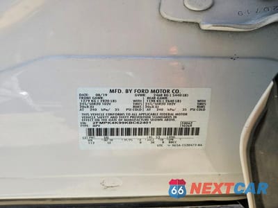 Zdjęcie 12 z 12 samochodu: 2019 FORD EDGE TITANIUM VIN:2FMPK4K99KBC62401 - miniatura