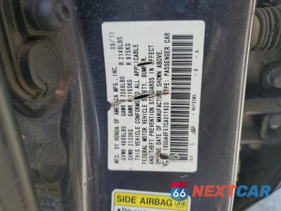 Zdjęcie 12 z 12 samochodu: 2012 ACURA TL VIN:19UUA8F57CA011920 - miniatura